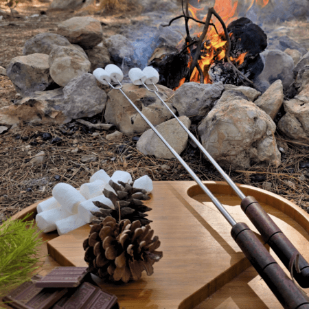 telescoping marshmallow forks