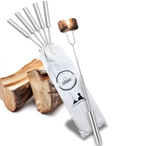 smores sticks fire pit